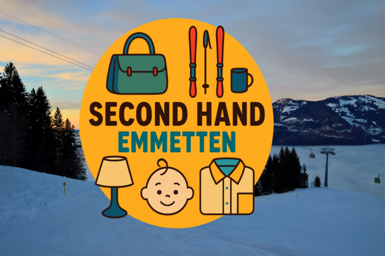 Emmetten hat jetzt einen Second Hand Chat 🧤📚🧸